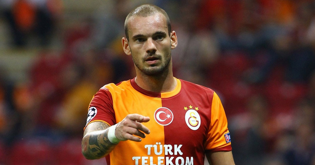 Galatasaray ın eski yıldızı Wesley Sneijder in son hali gündem oldu