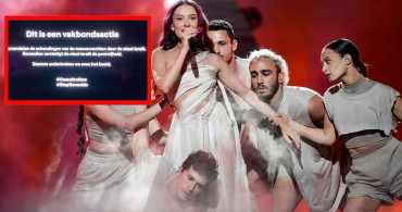 Eurovision'da İsrail'e büyük tepki! Onlar sahnedeyken canlı yayın kesildi, o mesaj paylaşıldı: ''Şimdi ateşkes!''