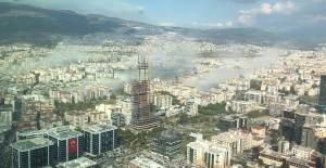 İzmir'deki Deprem Sonrası Bulut Görüntüleri