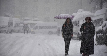 Meteoroloji'den Kar Yağışı Uyarısı! Kar Kalınlığı Tahmini