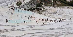 Beyaz Cennet, Pamukkale'yi 8 Günde 2 Bin Kişi Ziyaret Etti
