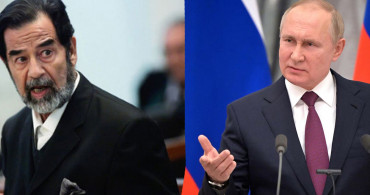 Saddam Hüseyin ve Vladimir Putin'in gizli görüntüleri ortaya çıktı!