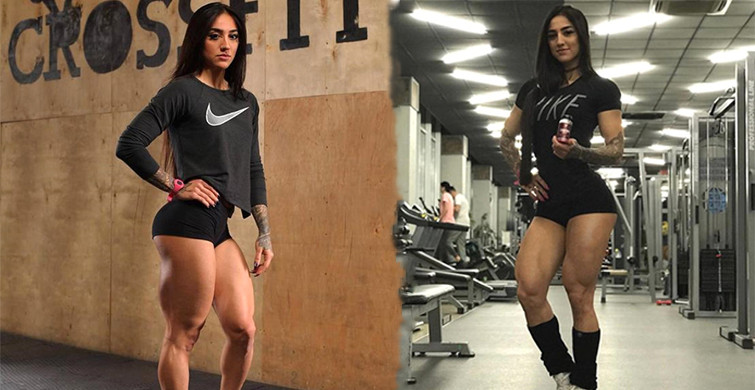 Sosyal Medyayı Sallayan Azeri Fitness Modeli Bakhar Nabieva