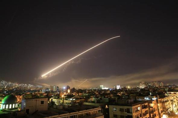 ABD Suriye Saldırısı ! İşte O Anlar