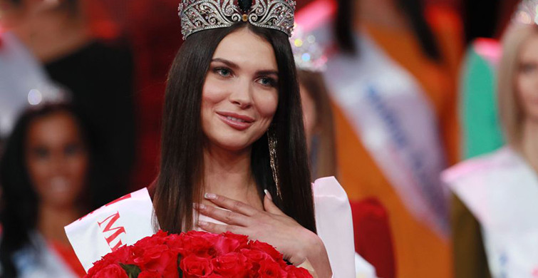  Miss Moskova Güzellik Yarışmasında Birinci Seçilen Alesya Semerenko'nun Tacı Elinden Alındı