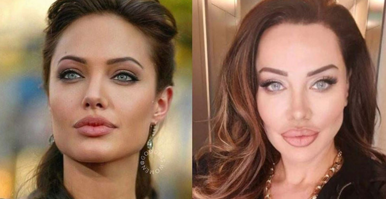 Angelina Jolie'ye Benzemek için Türlü Estetikler Yaptıran Umut Akyürek'in Parmak Isırtan Pozlar