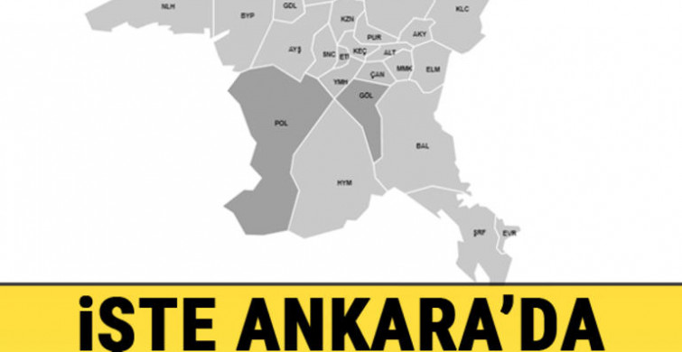 Ankara İlçe Seçim Sonuçları ! Hangi İlçede Kim Kazandı ?