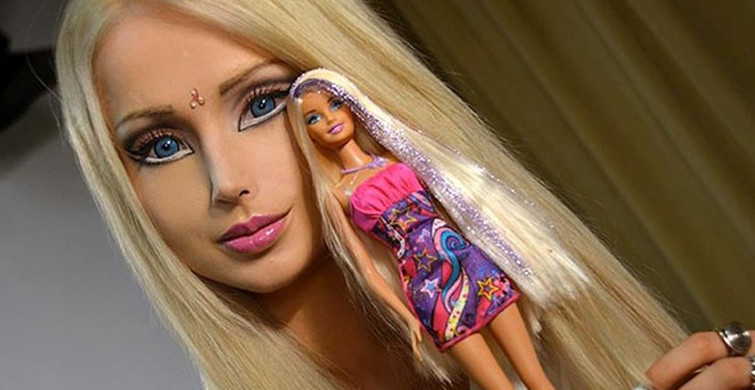 Barbie Bebek Valeria Lukyanova'nın Evrimi