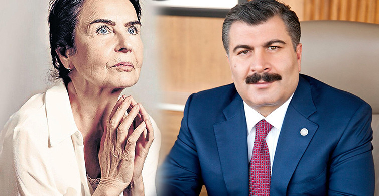 Sağlık Bakanı Fahrettin Koca, Fatma Girik'i Ziyaret Etti