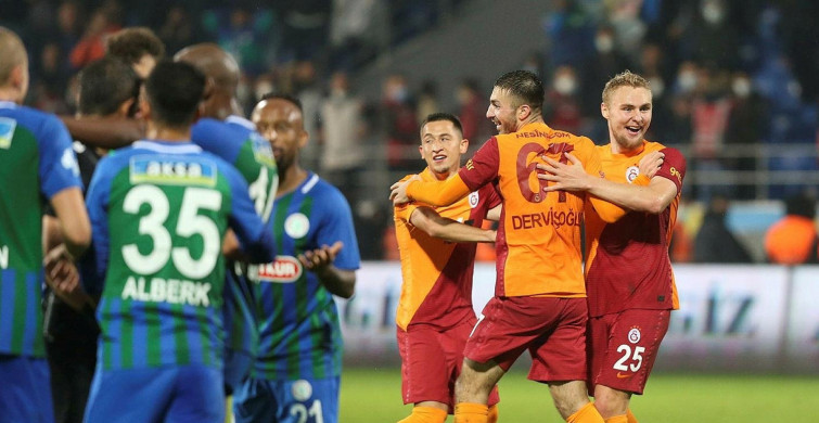 Galatasaray, Çaykur Rizespor'a Galibiyetin Ardından Olaylı Göndermelerde Bulundu!