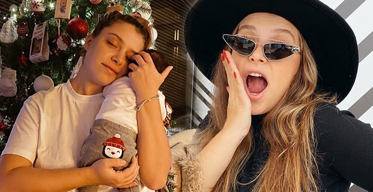 Gamze Erçel, Kızı Aylin Mavi ile Beğeni Topladı