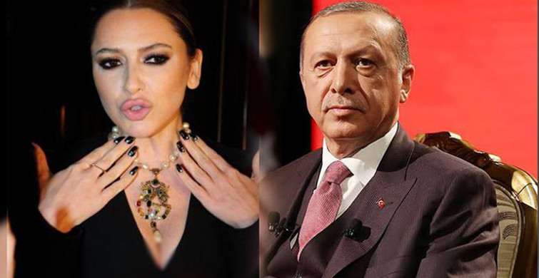 Hadise, Cumhurbaşkanı Erdoğan'a Övgüler Yağdırdı