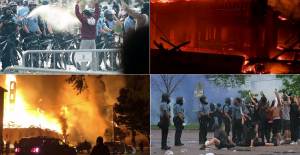 ABD'deki Protestolar Yerini Kundaklamaya Bıraktı