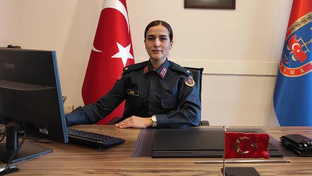 İstanbul'un İlk Kadın Jandarma Komutanı Kilyos'ta Görevine Başladı!