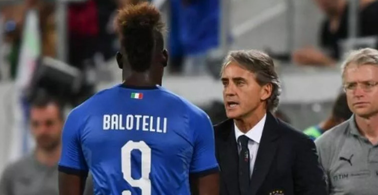 İtalya Milli Takım Teknik Direktörü Roberto Mancini'den Mario Balotelli Açıklaması