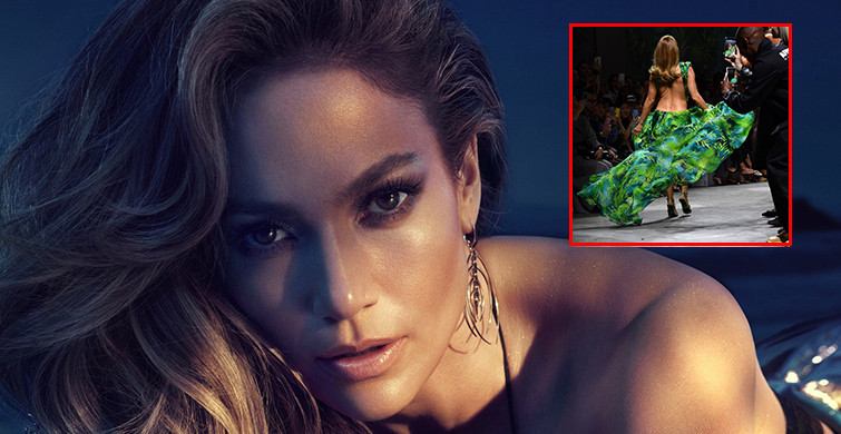 Jennifer Lopez Milano Moda Haftası'nda Podyuma Çıktı