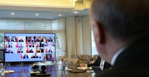 Video Konferans Yoluyla İlk Kabine Toplantısı