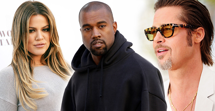 Kanye West, Khloe Kardashian ile Brad Pitt'in Arasını Yapmaya Çalıştı