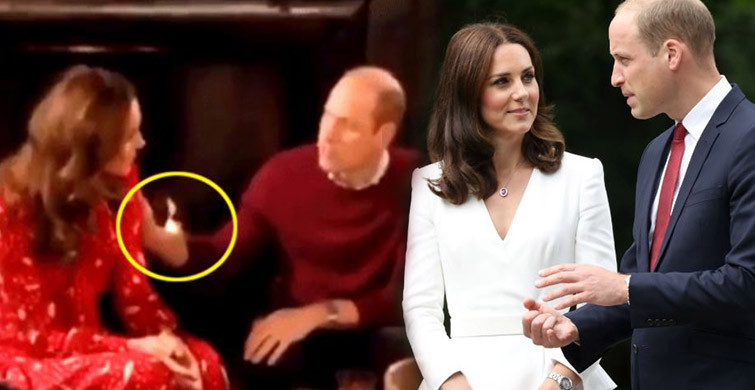 Kate Middleton'ın Canlı Yayında Eşi Prens William'a Yaptığı Hareketle Olay Oldu