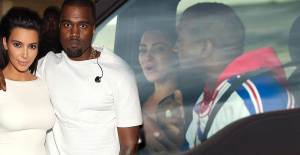 Kim Kardashian ve Kanye West Arabada Kavga Etti