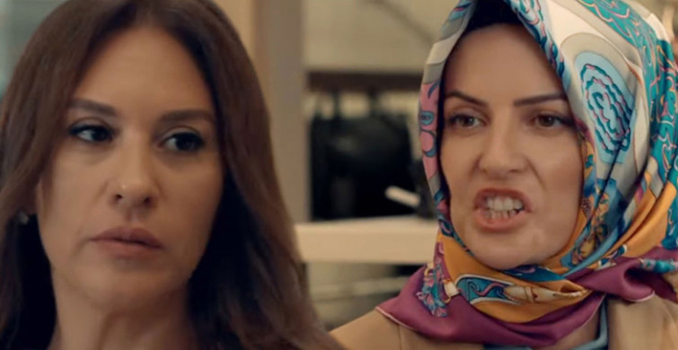 Kızılcık Şerbeti dizisinde tesettürlü kadınları aşağıladıkları sahne büyük tepki çekti