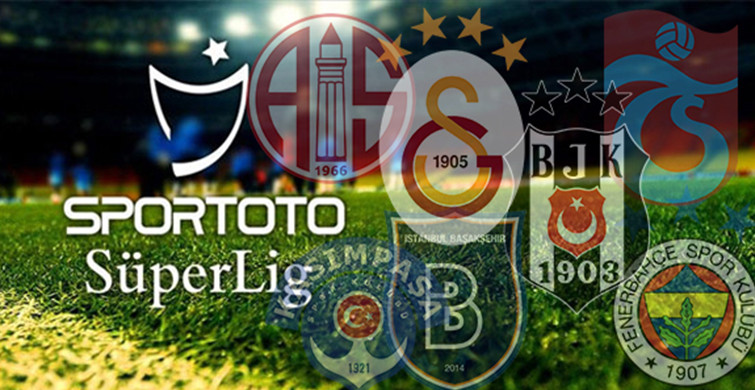Spor Toto Süper Lig'de 33. Hafta Puan Durumu