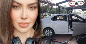 Şarkıcı Lara’a Alanya’da Otomobil Çarptı