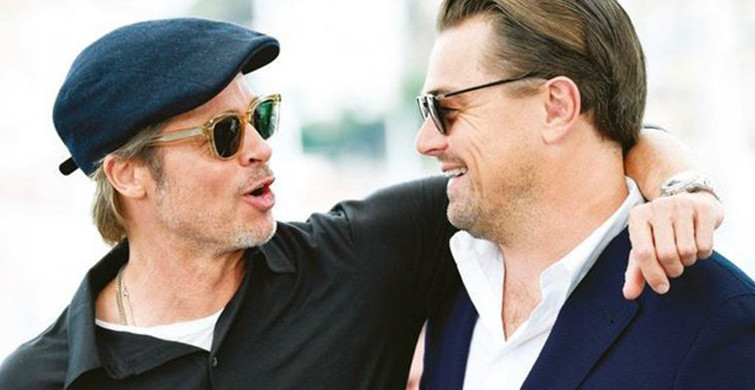 Cannes Film Festivali'nde Brad Pitt ve Leonardo Di Caprio Rüzgarı