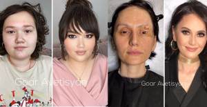 'Her Kadın Bir Hollywood Yıldızıdır' Sözünü Kanıtlayan İnanılmaz 30 Makyaj Dönüşümü
