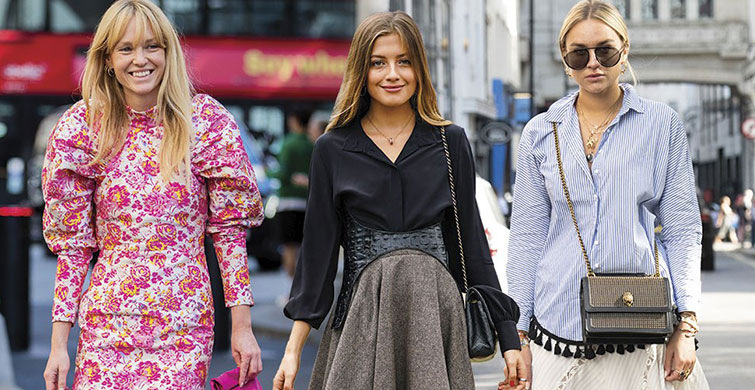 Londra Moda Haftası'nda Sokak Stili Trendi