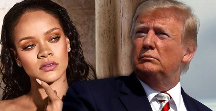 Rihanna: Trump Amerika'daki En Ruh Hastası İnsan