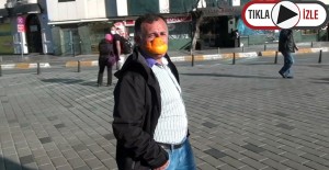 Portakal Kabuğundan Maske Taktı: Görenleri Şaşkına Çevirdi!