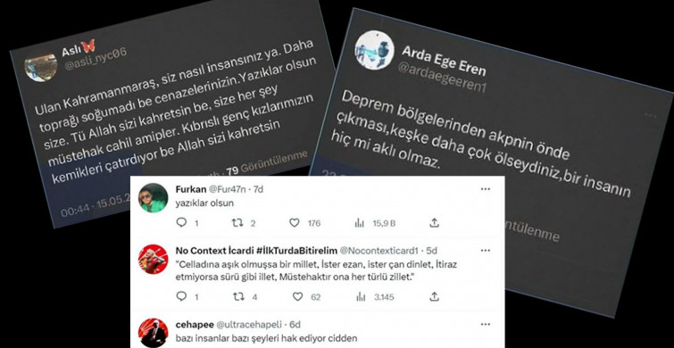 Sosyal medyada insanlık dramı: Seçimi kazanamayan CHP’liler depremzedeleri hedef aldı
