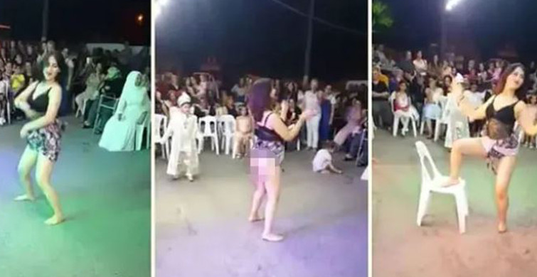 Sünnet Düğününde Dans Eden Kadın Tepki Çekti