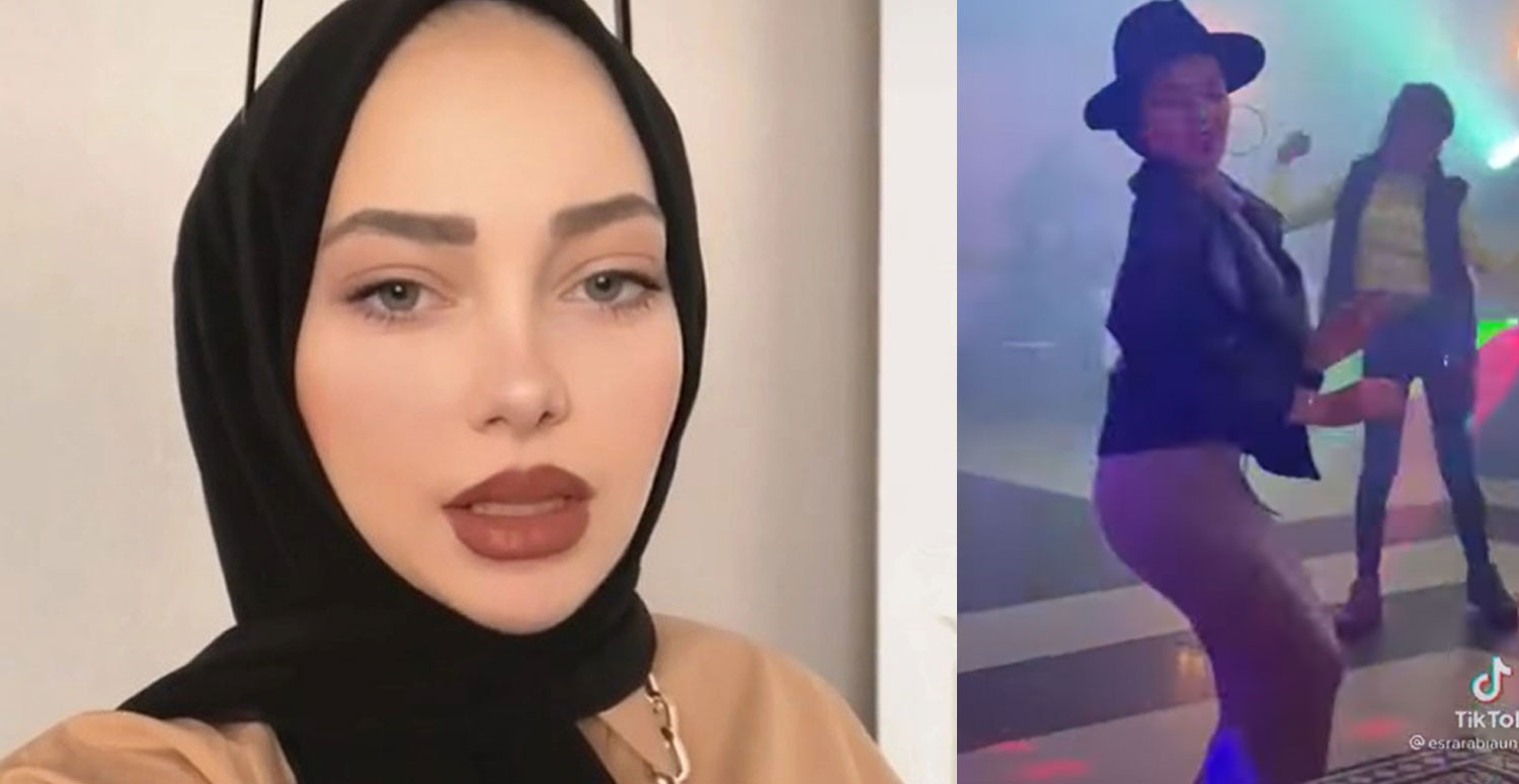 Başörtüsünü ayaklar altına aldı! TikTok fenomeni Esra Rabia Ünal o  görüntüleriyle sosyal medyada linç edildi - Haber365