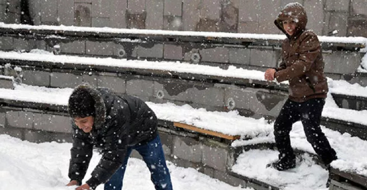 istanbul da kar yağışı