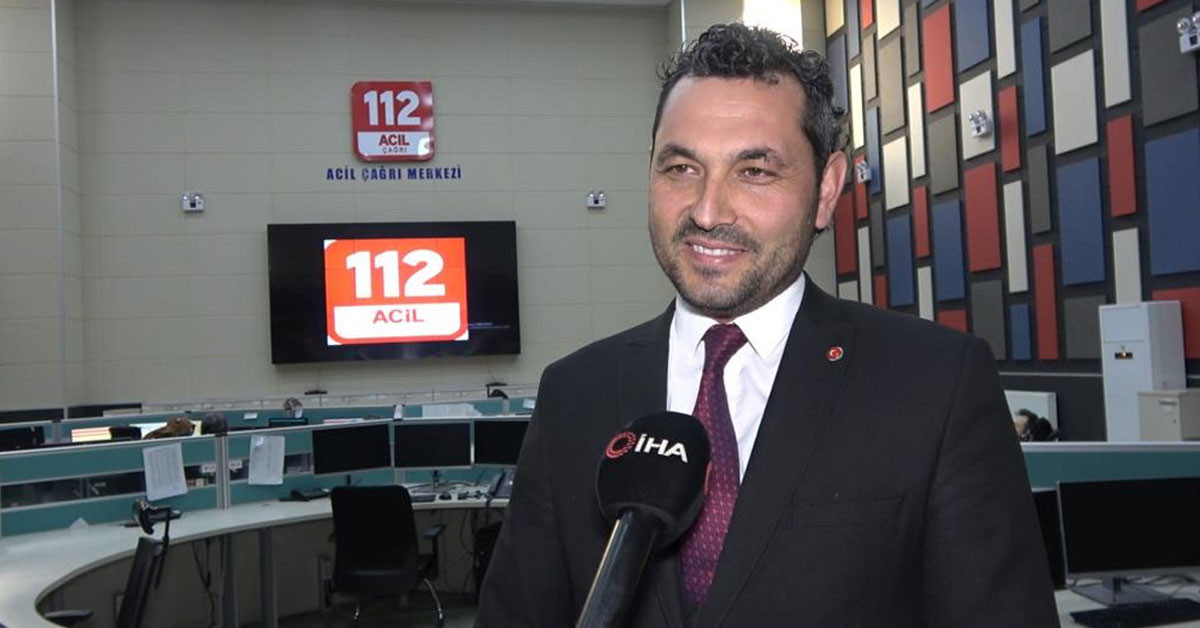 112 Acil Çağrı Merkezi Müdürü Muhammet Ali Tekinay