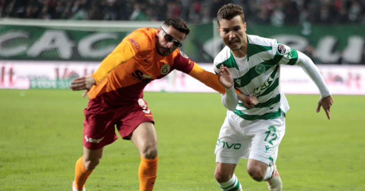 Konyaspor - Galatasaray müsabakası