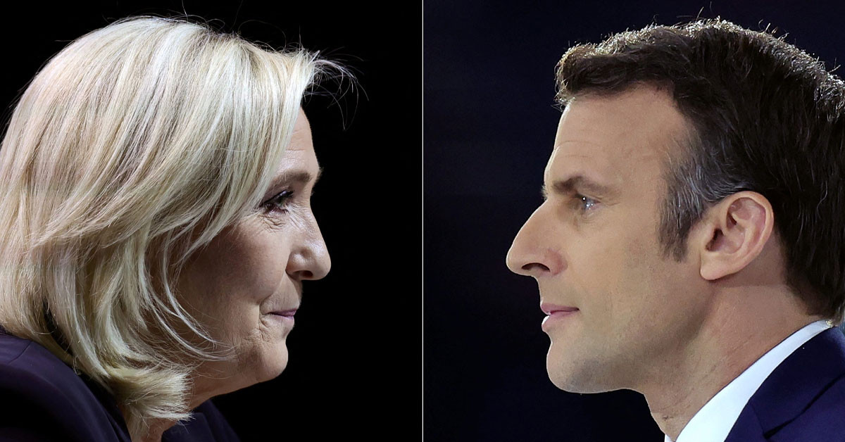 Macron ve Le Pen ikinci turda yarışacak!