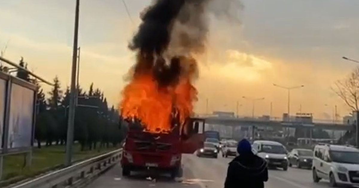 Kocaeli Araç Yangını