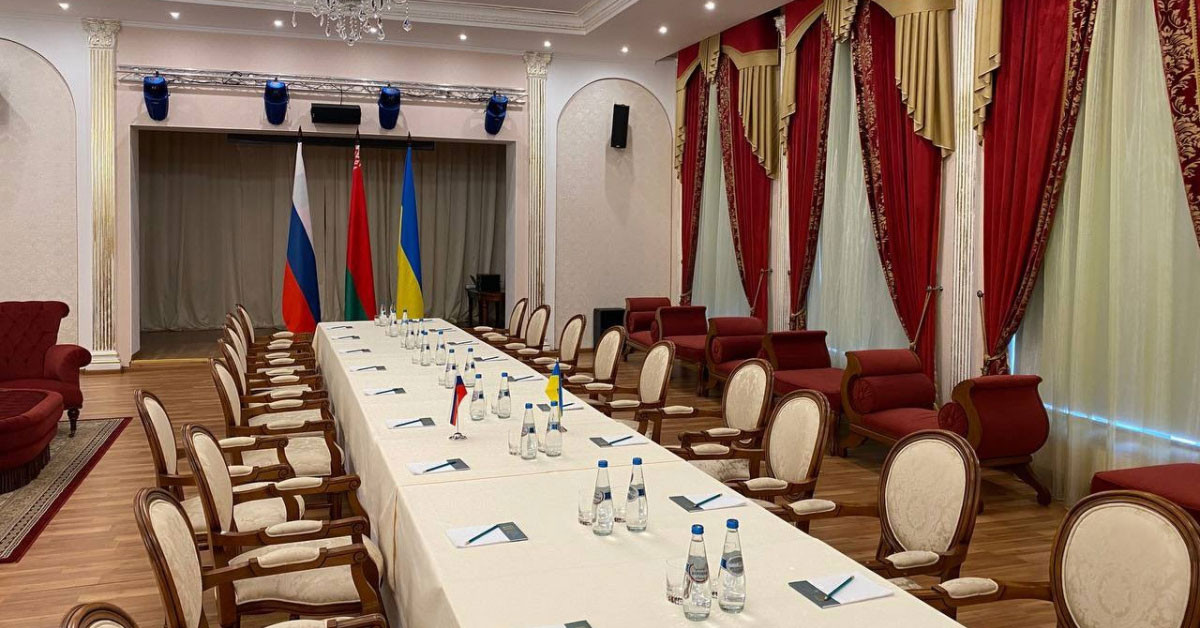 Rusya Ukrayna Heyet Toplantısı