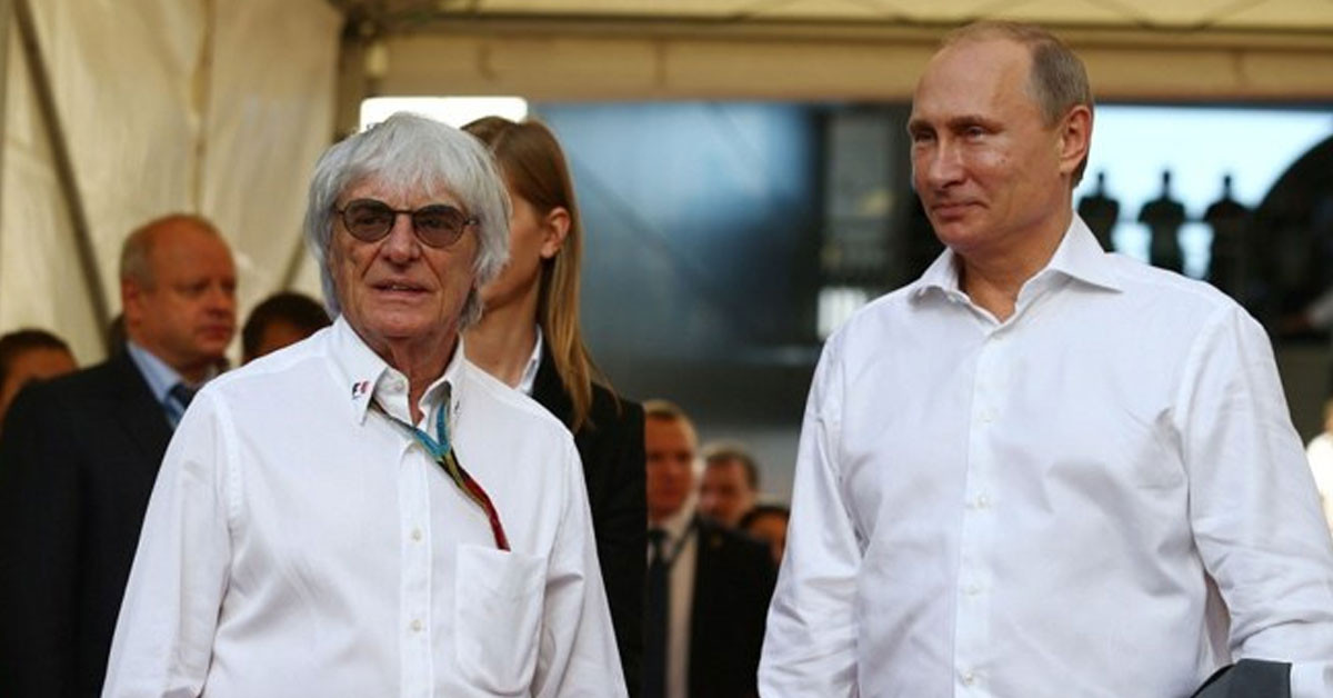 Bernie Ecclestone'un, Vladimir Putin hakkında yaptığı açıklamalar spor dünyasını salladı.