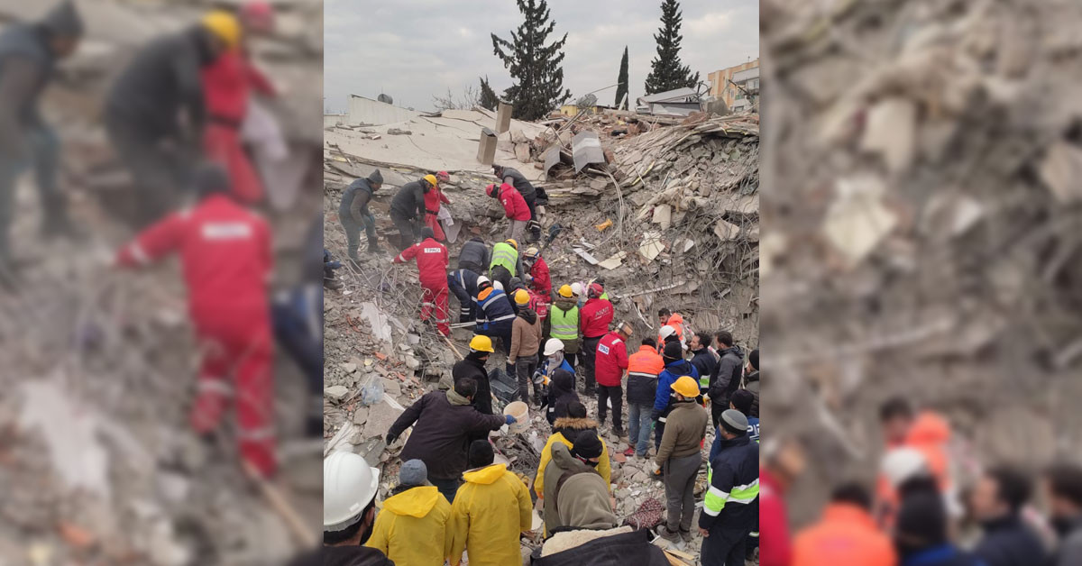 Adıyaman enkaz çalışmaları