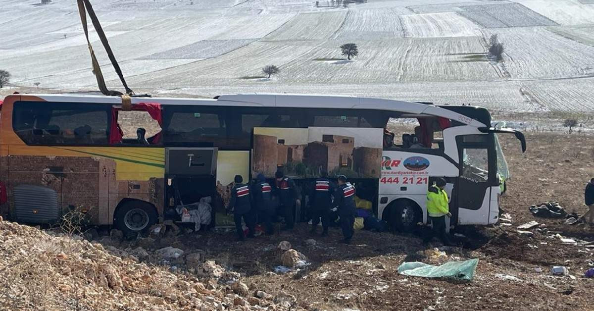 Afyon Otobüs Kazası Son Dakika