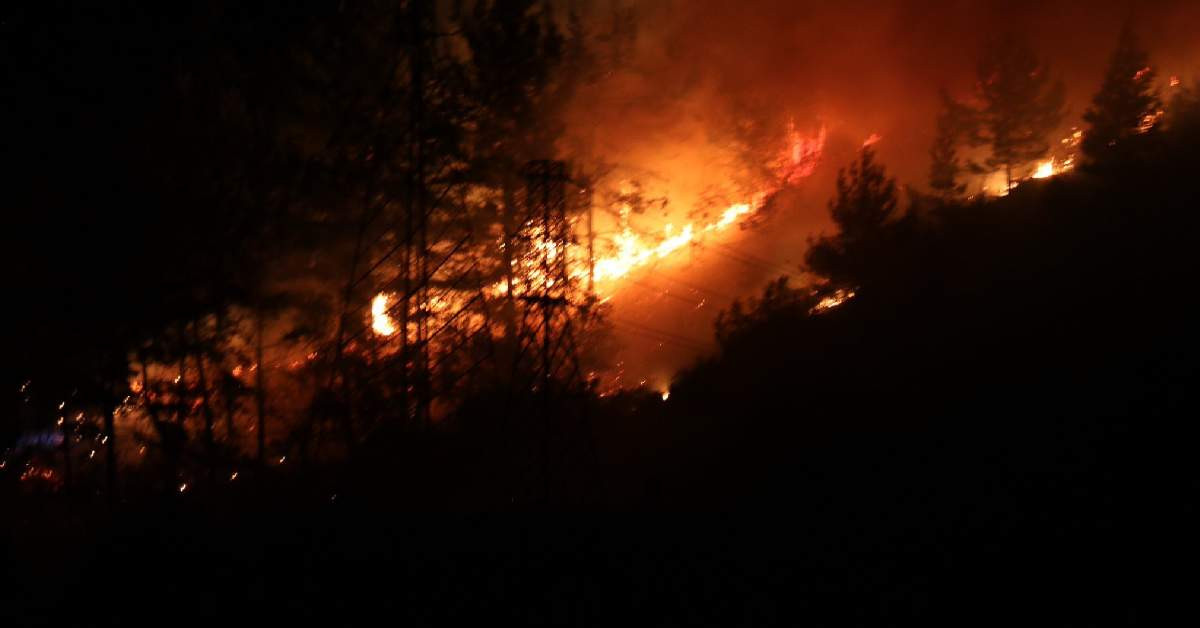 Alanya Yangın Son Dakika-1