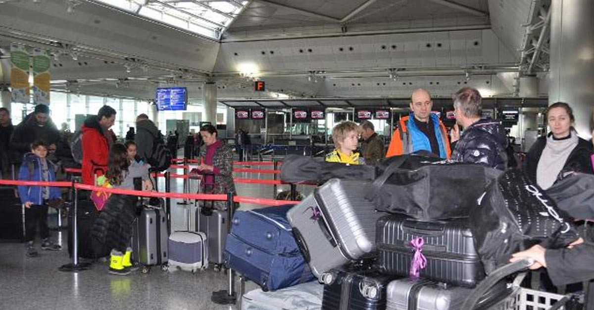 Amsterdam Havalimanı'nda uçuşların yüzde 41,5'inde gecikme yaşandı