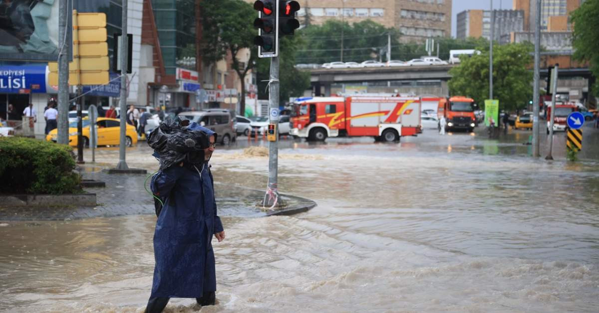 Ankara Sağanak Yağış