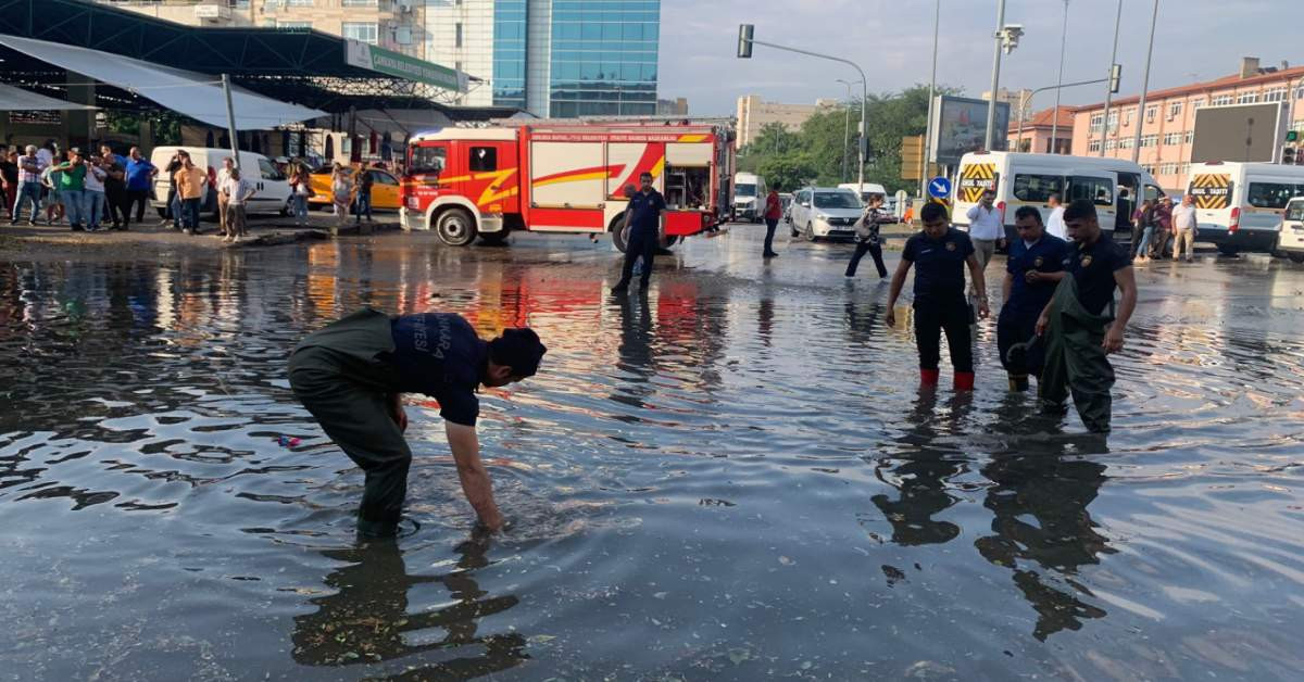 Ankara Sağanak Yağış Uyarısı