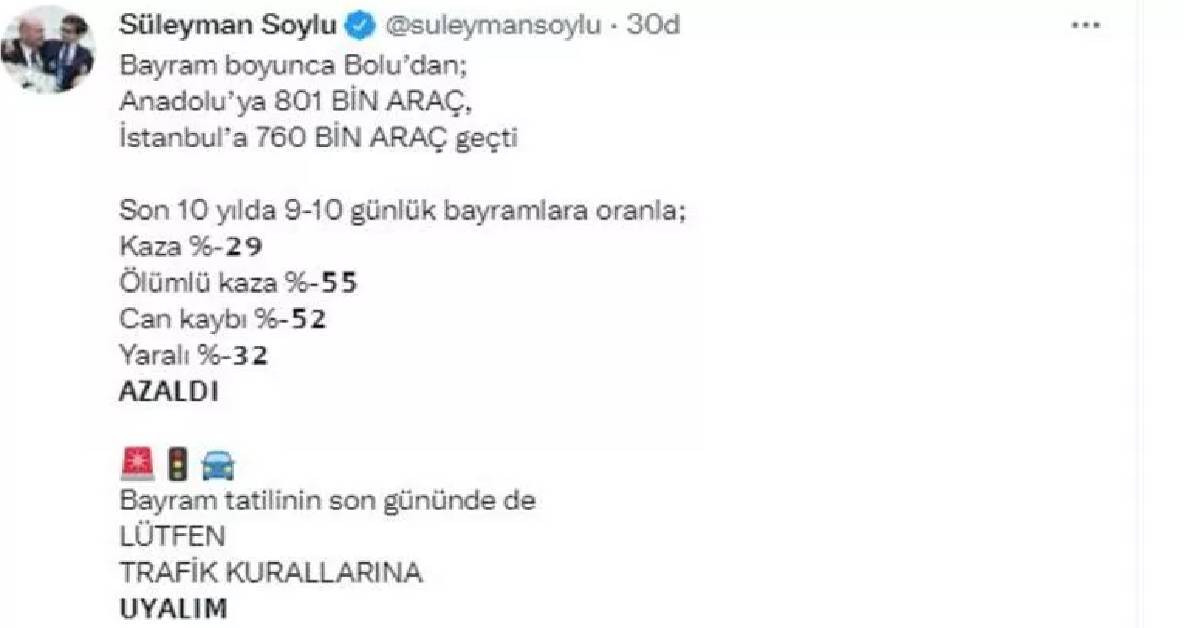 Bakan Soylu açıklama