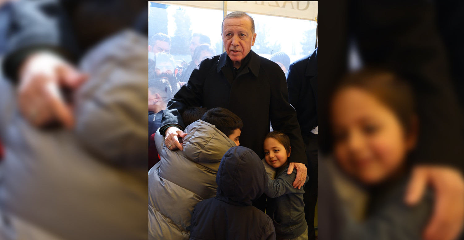 Başkan Erdoğan, Gaziantep'te çocuklarla bir araya geldi